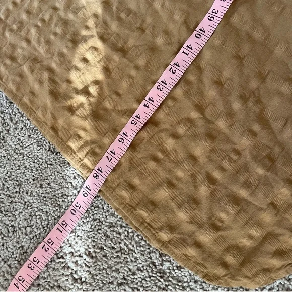 Mara Hoffman Swim Lexi Woven Cotton Midi Dress Trench Tan Brown Size Small - Picture 14 of 14